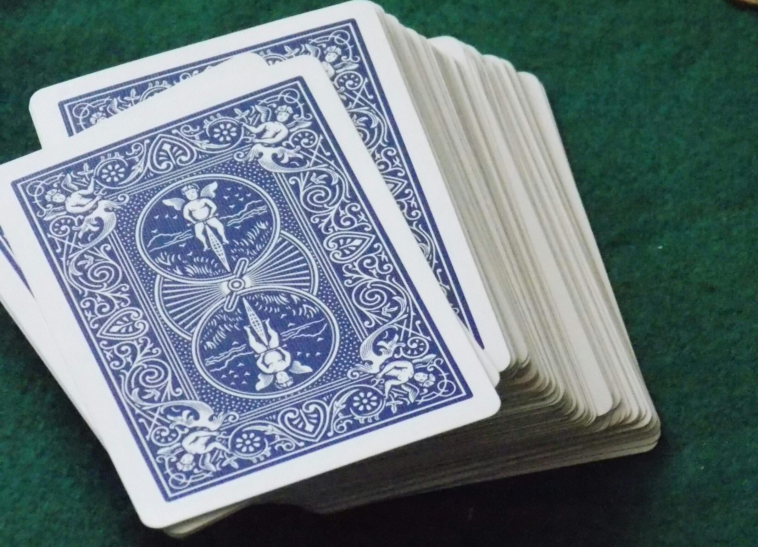 Special Hands in Canasta, deck of cards